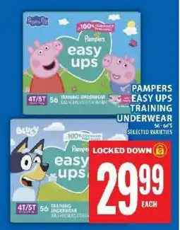 Super C Pampers Easy-Ups Training Underwear offer