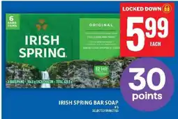 Super C IRISH SPRING BAR SOAP offer