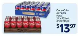 Walmart Coca-Cola or Pepsi Pack offer