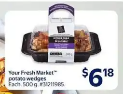 Walmart Your Fresh Market potato wedges offer