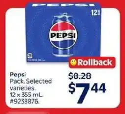 Walmart Pepsi Pack offer