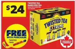 Real Canadian Liquorstore Twisted Tea Hard Iced Tea offer