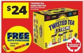 Real Canadian Liquorstore Twisted Tea Hard Iced Tea offer