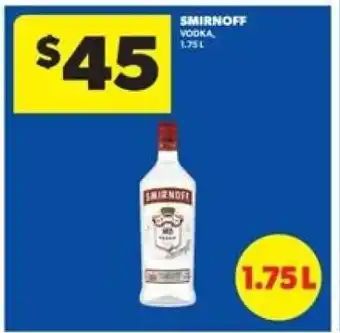 Real Canadian Liquorstore Smirnoff Vodka offer