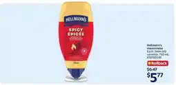 Walmart Hellmann's Spicy Mayonnaise offer