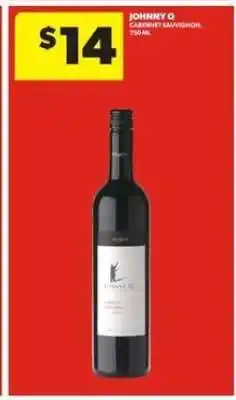 Real Canadian Liquorstore Johnny Q Cabernet Sauvignon offer