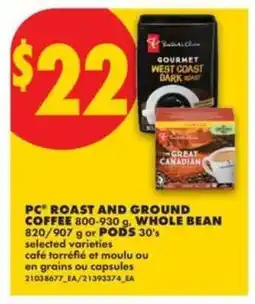 No Frills PC Roast and Ground Coffee offer
