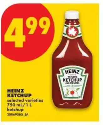 No Frills Heinz Ketchup offer