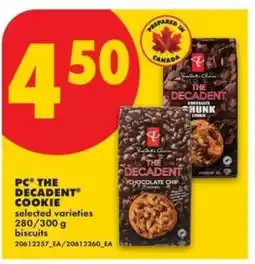 No Frills PC THE DECADENT COOKIE offer
