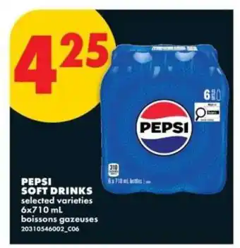 No Frills PEPSI SOFT DRINKS offer