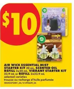 No Frills AIR WICK ESSENTIAL MIST STARTER KIT offer