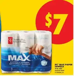 No Frills PC MAX PAPER TOWELS offer