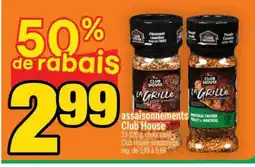 Super C assaisonnements Club House offer