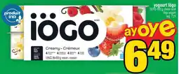 Super C Iögo Yogurt offer