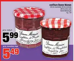 Super C CONFITURE BONNE MAMAN offer