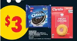 No Frills CHRISTIE COOKIES OR PEEK FREANS offer