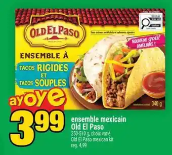 Super C ENSEMBLE MEXICAIN OLD EL PASO offer