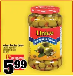 Super C olives farcies Unico offer