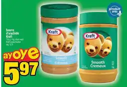 Super C BEURRE D'ARACHIDE KRAFT offer