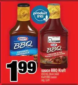 Super C sauce BBQ Kraft offer