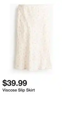 H&M Viscose Slip Skirt offer