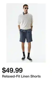 H&M Relaxed-Fit Linen Shorts offer