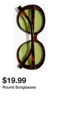 H&M Round Sunglasses offer