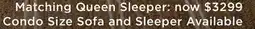 La Z Boy Matching Queen Sleeper offer