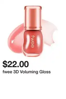 Sephora fwee 3D Voluming Gloss offer
