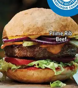 M & M Food Market Prime Rib Beef Burgers offer