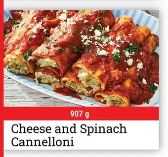 M & M Food Market Cheese and Spinach Cannelloni offer