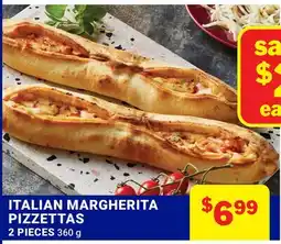 M & M Food Market ITALIAN MARGHERITA PIZZETTAS offer
