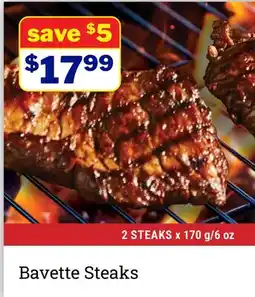 M & M Food Market Bavette Steaks offer