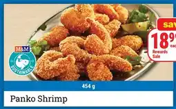 M & M Food Market Panko Shrimp offer