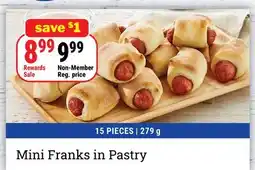 M & M Food Market Mini Franks in Pastry offer