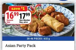M & M Food Market Asian Party Pack offer