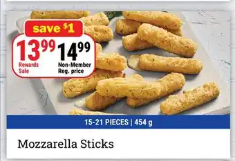 M & M Food Market Mozzarella Sticks offer