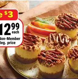 M & M Food Market MINI APPLE CRISP CHEESECAKES offer