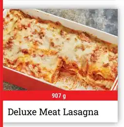 M & M Food Market Deluxe Meat Lasagna offer