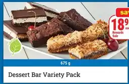 M & M Food Market Dessert Bar Variety Pack offer