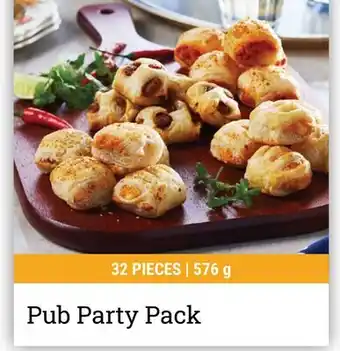 M & M Food Market Pub Party Pack offer