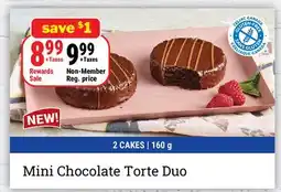 M & M Food Market Mini Chocolate Torte Duo offer