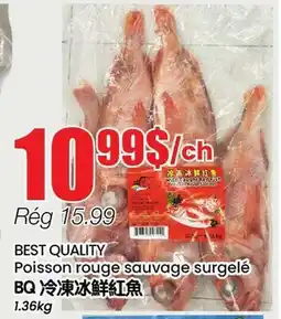 Btrust Supermarket BEST QUALITY Poisson rouge sauvage surgelé offer