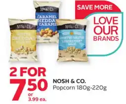 Rexall NOSH & CO. Popcorn offer