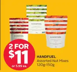 Rexall HANDFUEL Assorted Nut Mixes offer