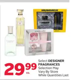 Rexall Select DESIGNER FRAGRANCES offer