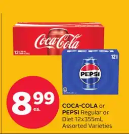 Rexall COCA-COLA or PEPSI Regular or Diet offer