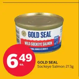 Rexall GOLD SEAL Sockeye Salmon offer