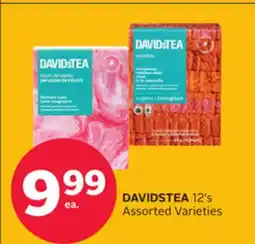 Rexall DAVIDSTEA 12's offer