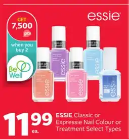 Rexall ESSIE Classic or Expressie Nail Colour or Treatment offer